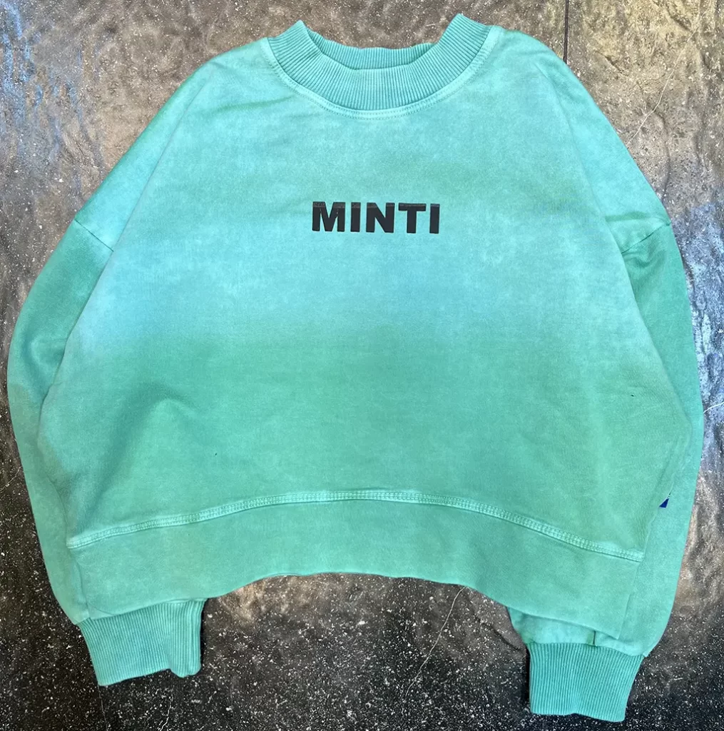 کراپ سنگشور Minti رنگ سبز