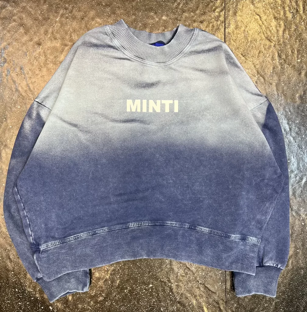 کراپ سنگشور Minti رنگ اقیانوسی