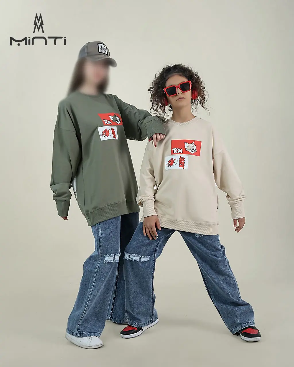 Kids-Crew-Neck-Tom-and-Jerry-Printed-Long-Sleeve-Sweatshirt-Featured-Image دورس طرح چاپی تام و جری بچگانه و نوجوان