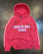 هودی FEAR OF GOD رنگ سرخابی بچگانه و نوجوان