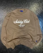 بلوز soliday club رنگ نسکافه ای بچگانه و نوجوان