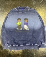 بلوز سنگشور پسرک رنگ سرمه ای