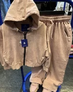 ست سویشرت و شلوار سنگشور رنگ پنککی بچگانه و نوجوان