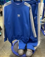 ست بلوز شلوار آدیداس رنگ آبی