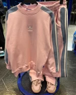 ست بلوز شلوار آدیداس رنگ صورتی