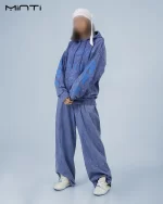 ست هودی و شلوار FEAR OF GOD رنگ سرمه ای