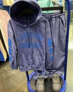 ست هودی و شلوار fear of god رنگ سرمه ای